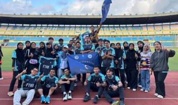 Setinggi-tinggi Tahniah diucapkan kepada Pasukan Atlet Pelajar Fakulti Teknologi Kejuruteraan Awam, UMPSA yang memenangi Tempat Ketiga dalam Temasya Olahraga UMPSA Sesi 2024/2025 yang telah berlangsung pada 14 Jun 2025 bertempat di Stadium Darul Makmur 